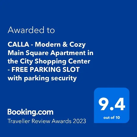 Calla 1 - Modern & Cozy Main Square In The Shopping Center - Parking Slot With Parking Security * 斯科普里