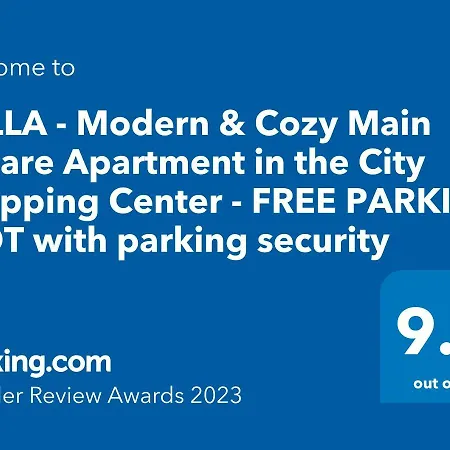 Apartment Calla: Modern In Center With Secure Parking Skopje